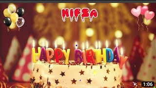 Happy birthday In advance Hifza Allah bless you 🎂😍🥰❤🎉🍫🎈