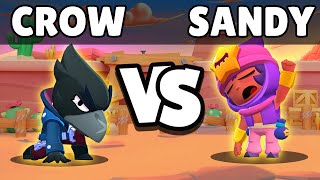 crow VS sandy | 23 Test | 1 VS 1