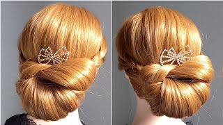 Easy hairstyle for long and medium hair/new hairstyle for evening|  Fashionable hairstyles for women