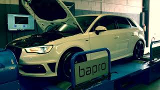 REMAPPED AUDI A3 2.0TDI CR150 S-TRONIC at MoreBHP Headquarters