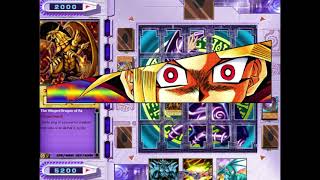 I summoned the three winged dragon of Ra and I won .Yu-Gi-Oh! Power of Chaos Yugi, Kaiba and Joey