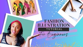 Plus size and straight size Fashion Illustration Tutorial | 2024 |  Part 2