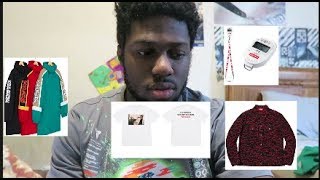 Supreme Week 10 fw18 Droplist and Review (The Killer Tees, Tag Heuer, Leather ID)