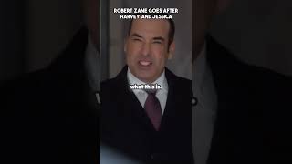 Suits | Robert Zane goes after Harvey and Jessica.  #suits #netflixseries #shortsyoutube #louislitt