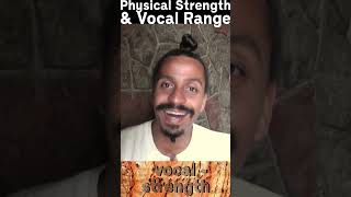 The Correlation between Your Physical Strength and Your Vocal Range 3 #vocalcoaching #voicetraining