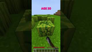 Minecraft How To Escape Traps At Different Ages😑(INSANE)😍 #minecraft #shorts