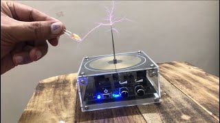 Powerful Tesla-Coil ⚠️ बिजली लाखों गुना बड़ाये ।