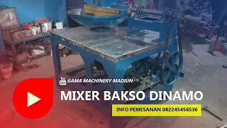 Mesin mixer bakso dinamo | mesin giling bakso listrik | mixer bakso listrik 80 cm