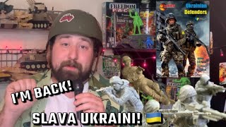 Toy Army Men Review! Ukrainian Defenders from Mars! Slava Ukraini! 🇺🇦