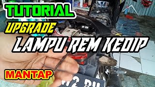 Lampu rem kedip motor - Honda cb150r