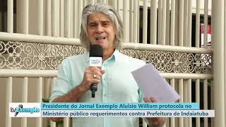 JORNALISTA ALUÍSIO WILLIAM ENTREGA NOVAS PROVAS AO MP/SP, NO CASO DIPLOMAS FALSOS.