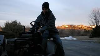 Lawn Mower Cold Start