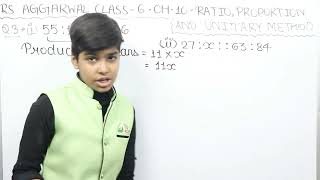 Rs Aggarwal - Exercise 10B - Question Number 3- Ratio , Proportion and Unitary method Class 6-glory