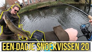 LIVE DOODAAS AANBETEN! - Een dagje snoekvissen 20