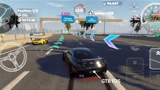 Nissan GTR R35 - CarX Street Multiplayer Gameplay 🔥 #carxstreet #nissan #gtr35