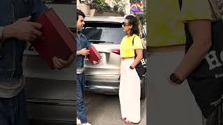 Rajkumar Rao With Wife Patralekha Snapped At Bandra | Nave Nakore| On Screen