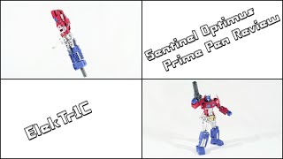 Transformers Sentinel Optimus Prime Pen Review!