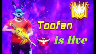 Toofan is Live Now Road To Grand Master#freefire#live