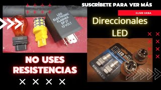 Solución PARPADEO RÁPIDO - Direccionales LED