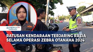 Ratusan Kendaraan di Kota Gorontalo Terjaring Razia Selama Operasi Zebra Otanaha 2024