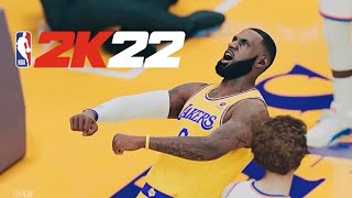 NBA 2k22 PS5 Gameplay Los Angeles Lakers vs OKC Thunder Highlights