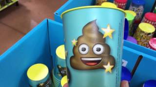 Poop emoji plastic cups (download link)