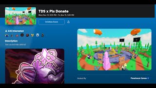 TDS x Pls Donate Collab! (500 Sub Special) | LIVE🔴