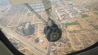 Landing in Jaipur, India | Bombardier q400