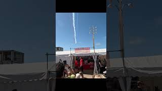 THE RED ARROWS ARRIVE AT BLACKPOOL AIRSHOW!!!