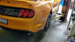 2018 MUSTANG GT TEXAS SPEED HEADERS OEM ACTIVE MUFFLERS E85