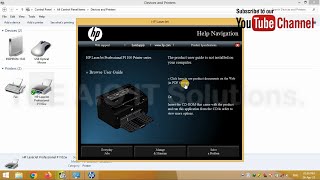 HP LaserJet P1102 Driver Installation