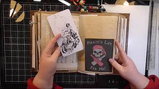 Pirate Junk Journal - Design Team Project for Susan Taylor Brown