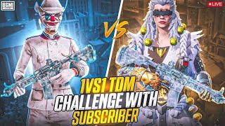 1V1 TDM ROOM LIVE | 1V1 TDM STREAK MATCHES | ROAD TO 7k SUBSCRIBER