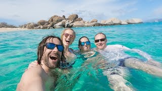 A SPECTACULAR DAY at the BATHS in the BVI's |  VLOG 51