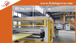 XPS Foam Sheet Machine, Extruded Polystyrene Foam Board Extrusion Line, CO2 Foaming