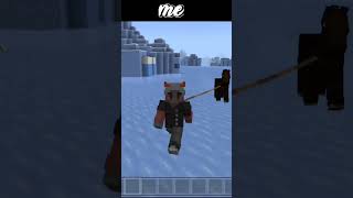 Minecraft other vs me #minecraft #ytshorts