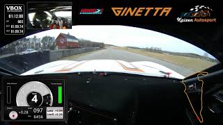 Ginetta G56 GTA at VIR 1:58.8