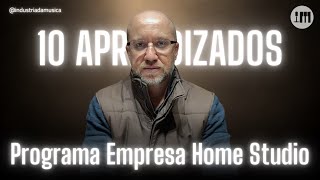 10 Aprendizados do Programa de Mentoria Empresa Home Studio