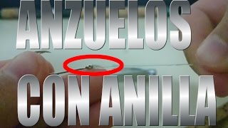 Empatillar anzuelos de ojal | Nudos de pesca