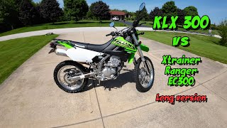 Kawasaki KLX 300 impressions and comparison video