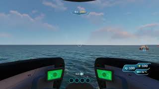 Subnautica: Falling through the world in a Seamoth