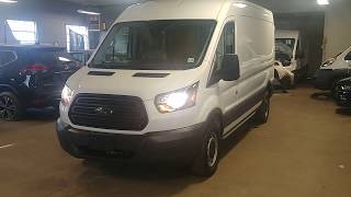 2018 Ford Transit Van T-250 MID-ROOF LONG WHEEL BASE COMMERCIAL CARGO VAN