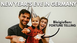 Celebrating New Years Eve (aka Silvester) Like a German! | Bleigießen, Dinner for One + Berliner!