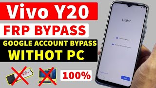 Vivo y20 frp bypass 2022||vivo y20 frp unlock 2023|| # frp bypass y20/y20a/y20G/y20s/y20i