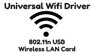 How to update or download 802.11n USB Wireless LAN Card Usb wifi driver for laptop or desktop Guide