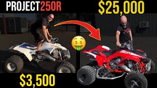 INSANE Transformation of a 1987 Honda TRX250R - Classic ATV