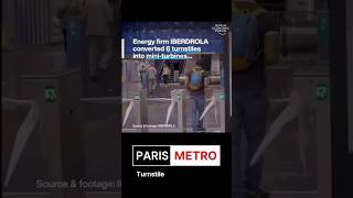 Paris Metro Now Powered by People! #AInews