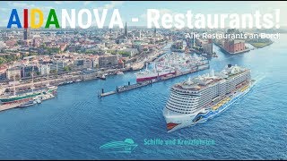 AIDAnova: Restaurants - Kulinarik an Bord - Alle Restaurants