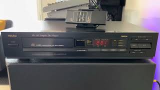 Teac PD-365 CD Player, testing