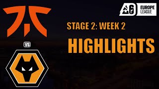 [HIGHLIGHTS] Fnatic vs Wolves | Europe League 2024 - Stage 2